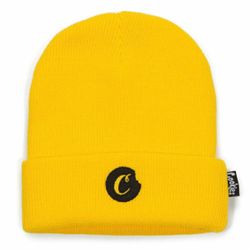 NWT Cookies SF C-Bite Knit Beanie - Yellow