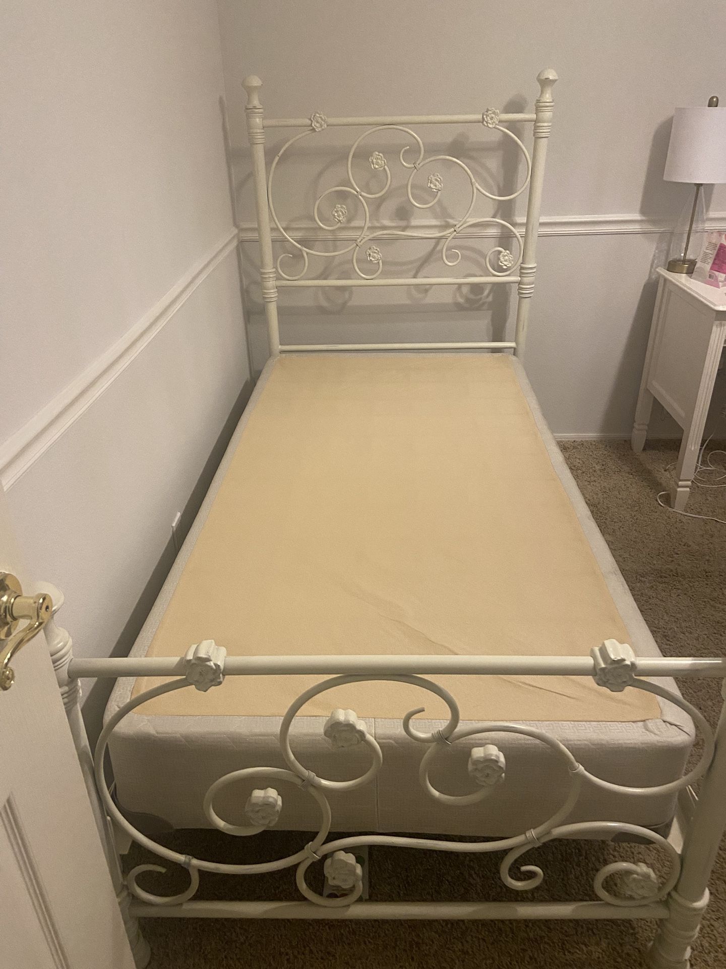 Twin Bed Frame - Wrought Iron