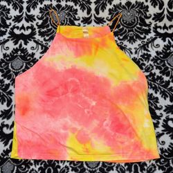 Tie Dye Halter Top 