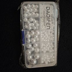White Pearl Craft Beads 