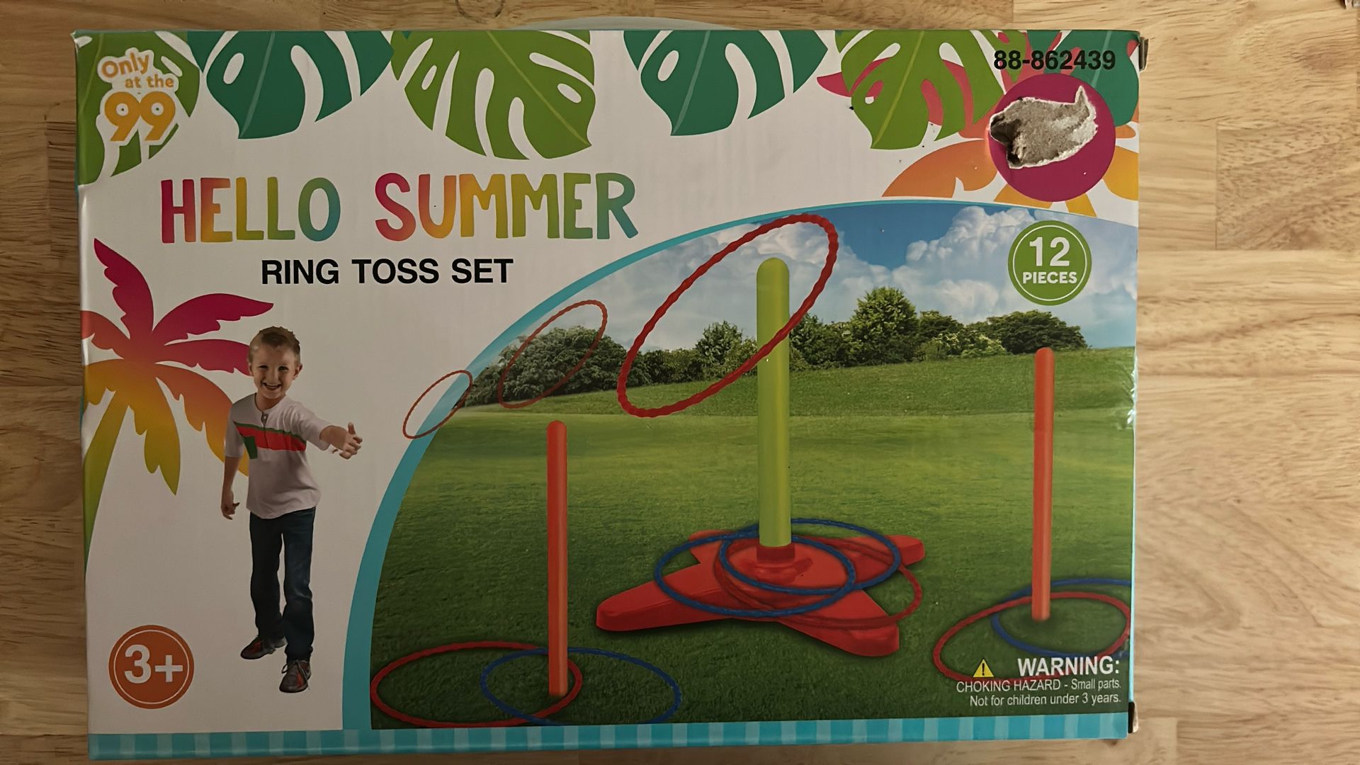 Inflatable Ring Toss Set