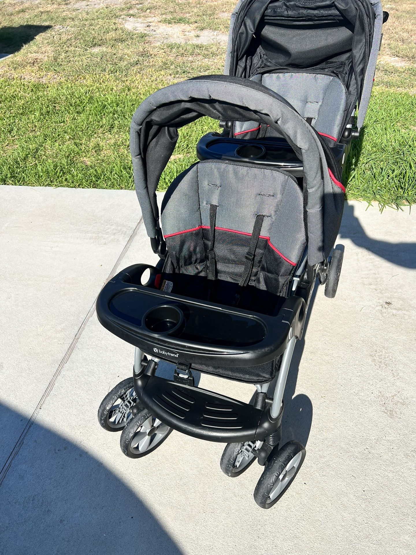 Sit N Stand Double Stroller