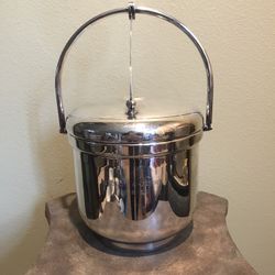 Silver Plate Vintage Ice Bucket