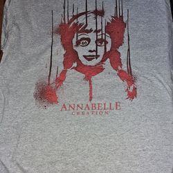 Annabelle Creation Grey Shirt Size L 