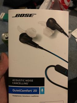 Bose quiet comfort 20
