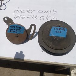 Corvette Camaro Nova Chevelle L79 Fuelie Deep Groove Pulley And Idler Arm  Nos Parts 