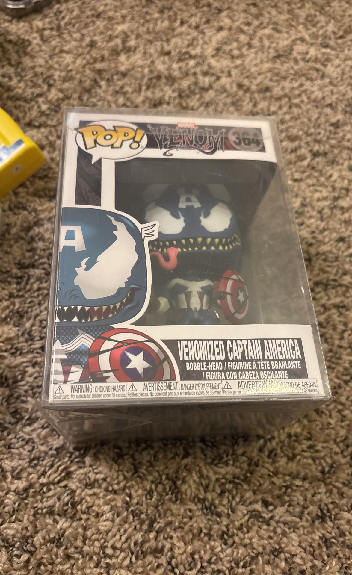 Venomized Captain America
