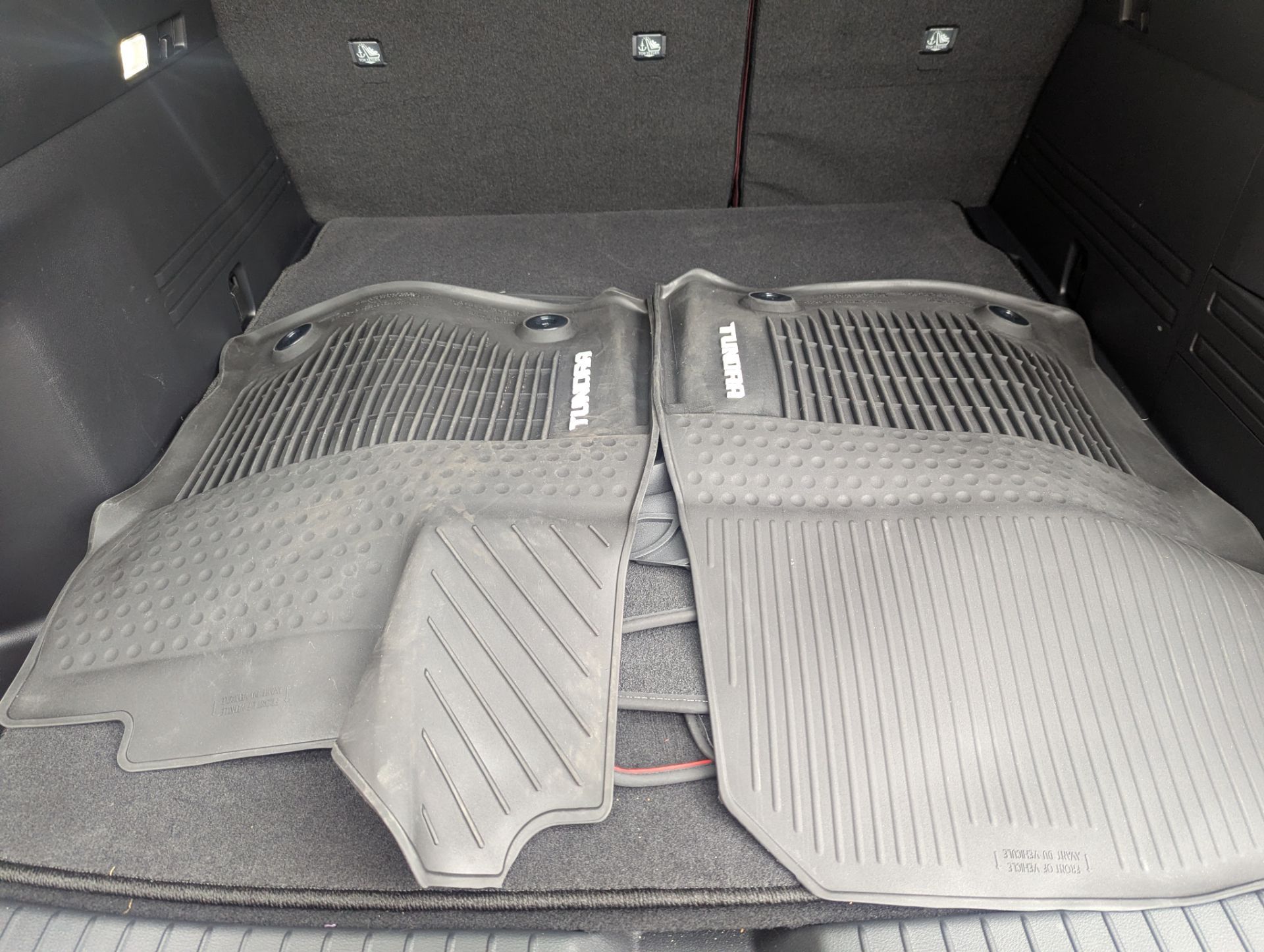 Toyota Tundra all weather mats.