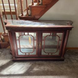 Vintage Glass Display Case 