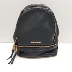 Michael Kors, rhea, leather, mini, backpack, authentic