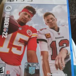 Madden NFL 22 For Ps5 For Sale Need To Sell Asap 