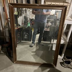 Wood Framed Mirror