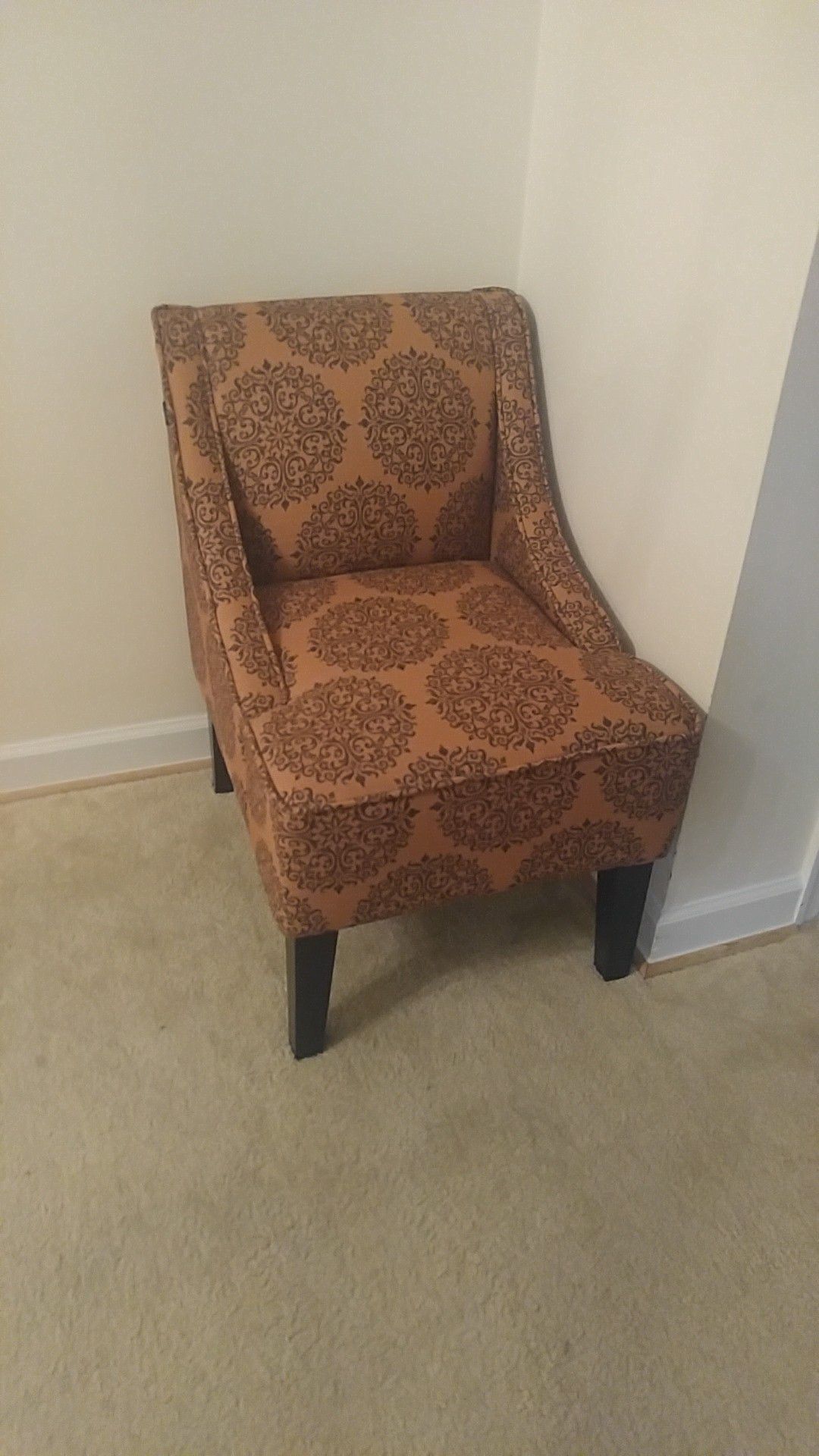 Dwell Home Marlow Accent Chair with Gabrielle Upholstery in Spice $120