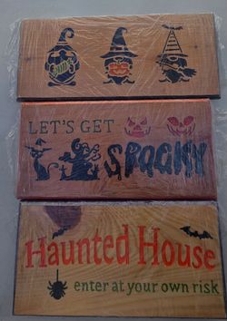 Halloween signs