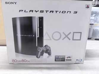 Sony PlayStation 3 80gb with 2 dual shock controller