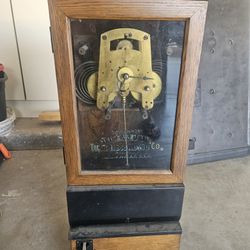 Old Clock From Mesa Ice