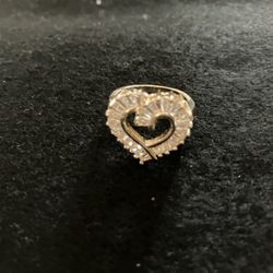 Beautiful CZ Baguette Ring