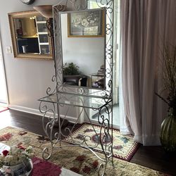 Iron frame display Rack .