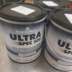 BENJAMIN MOORE  PAINT  3 GAL EGGSHEL  $120