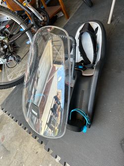Thule RideAlong Mini Front Child Bike Seat + Genuine Thule Windscreen