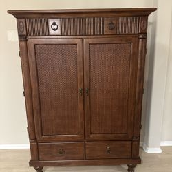 MOVING SALE! MEDIA CABINET ONLY $200!! RETAILS NEW $1800!