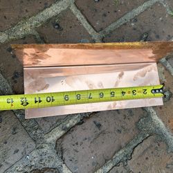 Copper Step Flashing