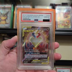 Pokemon latios latias gx psa 10