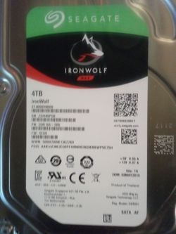 Seagate Iron Wolf 4TB Hard Drive