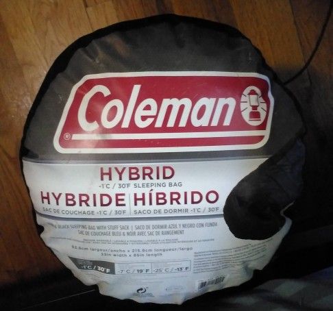 Coleman 30F Sleeping Bag Hybrid