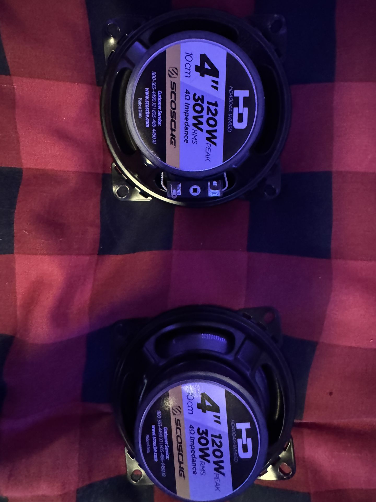 Pairs Of 4” Speakers