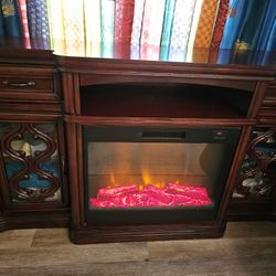 Fire Place, TV Stand Cabinet 