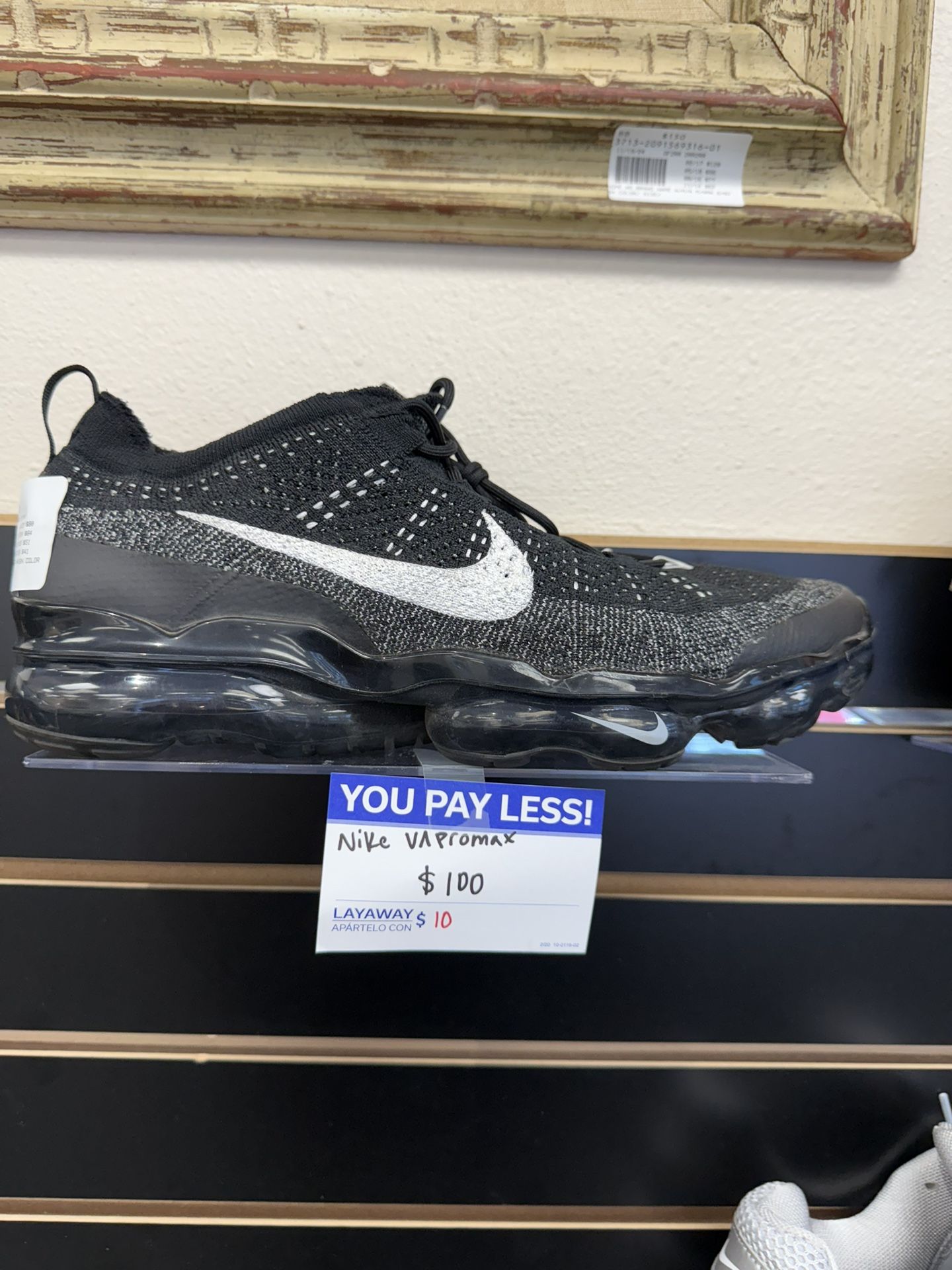 Nike Vapormax Black And White Shoes 12