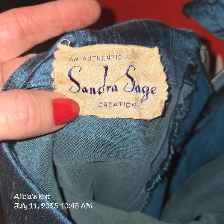 Vintage Size Xs Party Dress