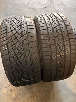 2 SEMI NEW 27540R20 CONTINENTAL All Season tires for $270 installed and balance. 90% Tread left. 275 40 20 275 40 R 20 27540R20 275/40/20 275/40/R20