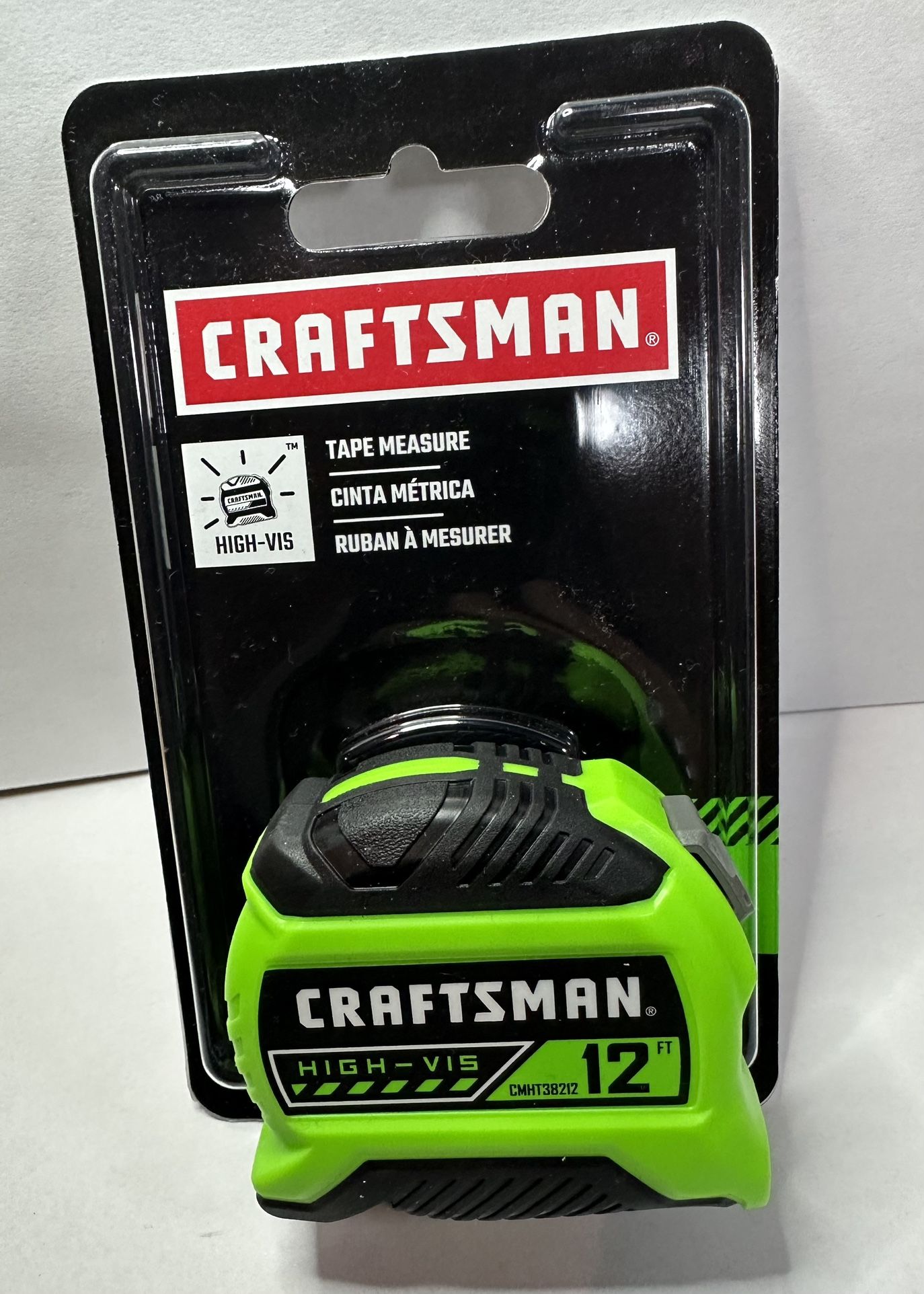CRAFTSMAN HI-VIS 12-ft Tape Measure