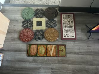 Home decor wall signs