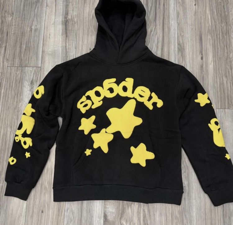 Black And Yellow Spider Hoodie 