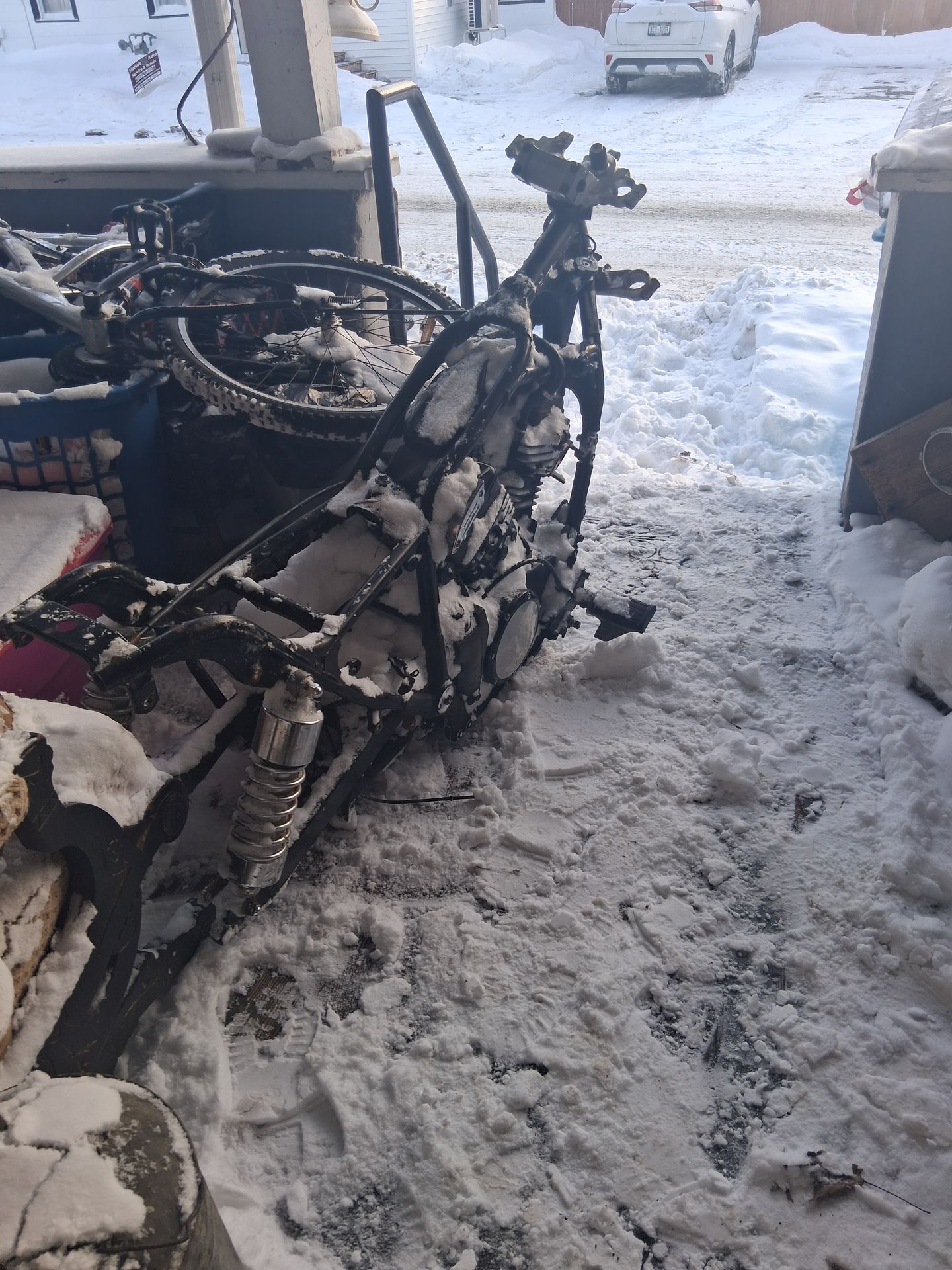 Yamaha fram and V terin rare motorcycle start w title