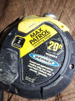 Werner Max Patrol Leading Edge Self-Retracting Lifeline 20ft