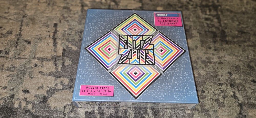 Fitz Two Sided Puzzle An Extreme Challenge 121 pcs By TALICOR Brand New & Sealed