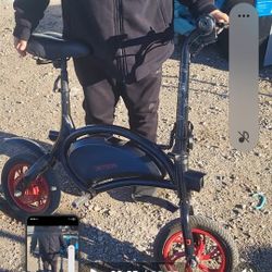 Jetosn Bolt Pro Black And Red New Valve Caps Metal Just Needs New Tube