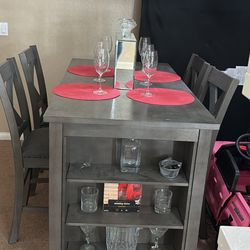 Counter High Dinner Table 