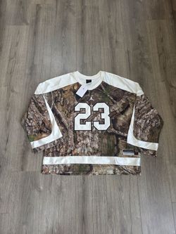 Air Jordan Brooklyn Realtree Camo Hockey Jersey Mens Large