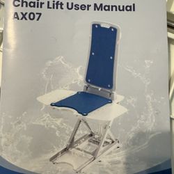 Electric Chair Lift Floor/Tub 