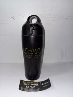 Tervis Star Wars 24 Oz Tervis Steel Tumbler Flip Lid Scratched Galaxy Lucas Film New