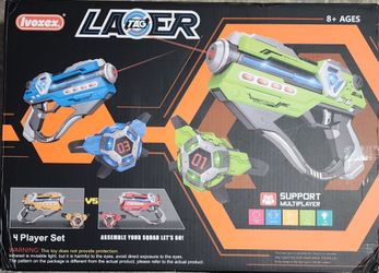 4-Person Laser Tag Kit
