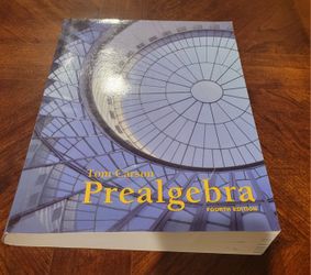 Prealgebra Fourth Edition Book