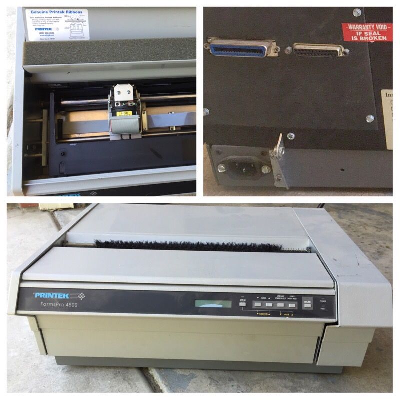 Printek FormsPro 4500 Dot Matrix Printer