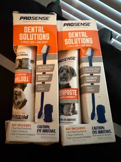 Dog’s dental kit