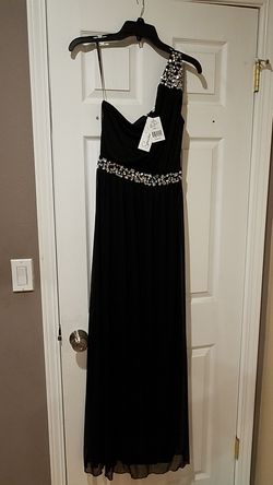 vestido negro talla 11 nuevo